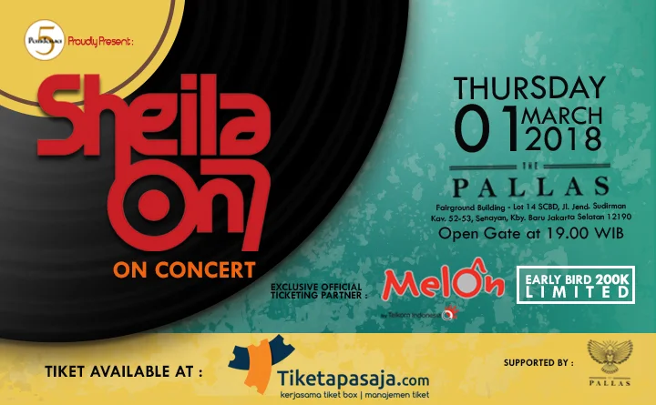 Poster KONSER SHEILA ON 7