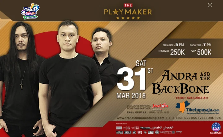 Poster ANDRA AND THE BACKBONE