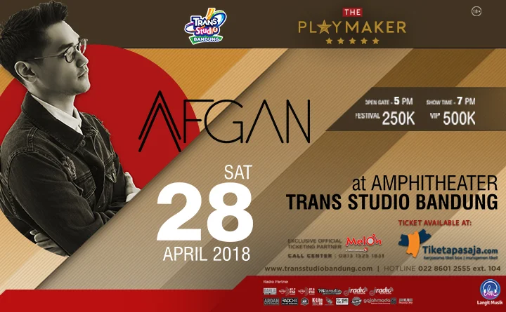 Poster AFGAN LIVE IN CONCERT