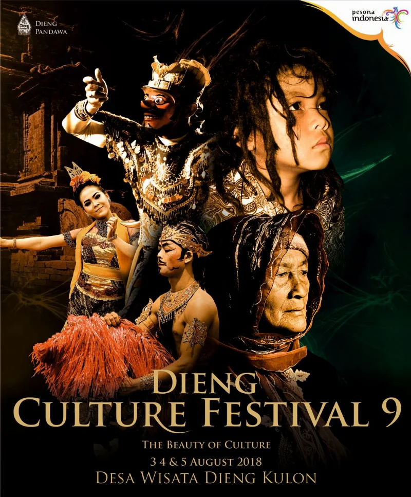 Poster Dieng Culture Festival 2018