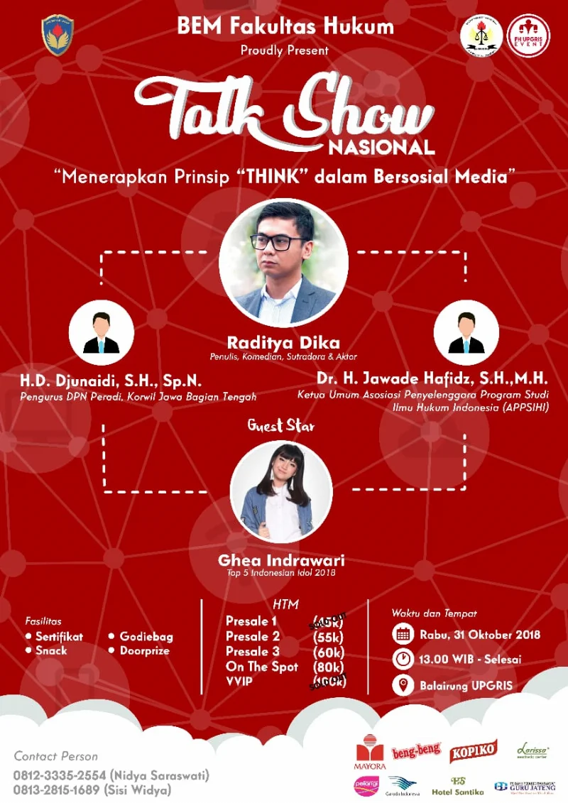Poster TALKSHOW NASIONAL
