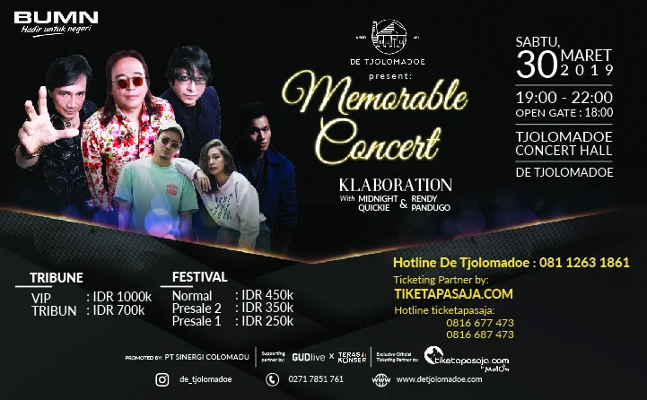 Poster Memorable Concert “KLAboration”