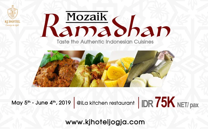 Poster MOZAIK RAMADHAN KJ HOTEL