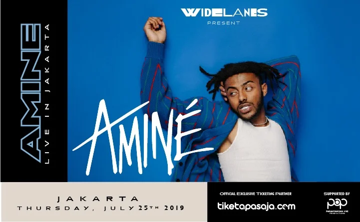 Poster Widelanes Present Amine Live In Jakarta