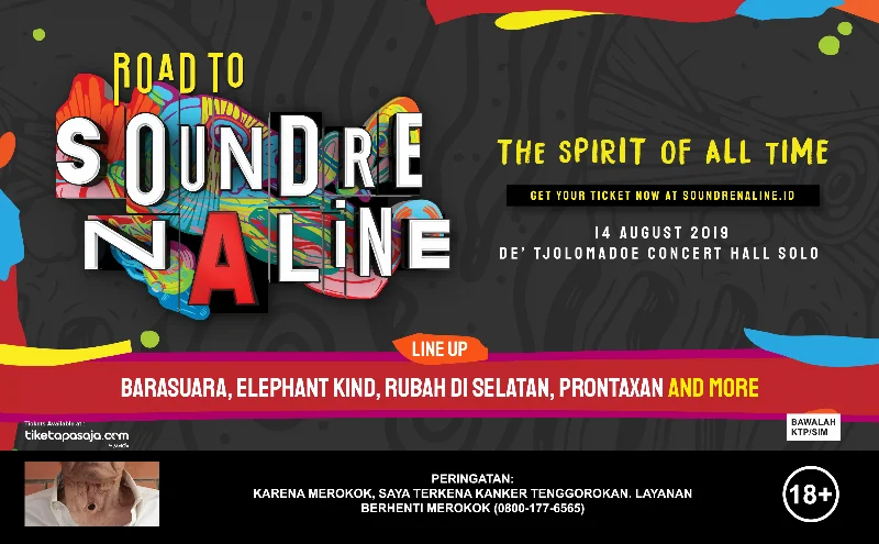 Poster Road To Soundrenaline 2019 - SOLO