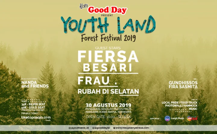 Poster YOUTHLAND FOREST MUSIC FESTIVAL