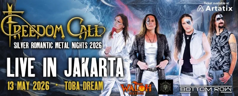 Poster FREEDOM CALL - LIVE IN JAKARTA