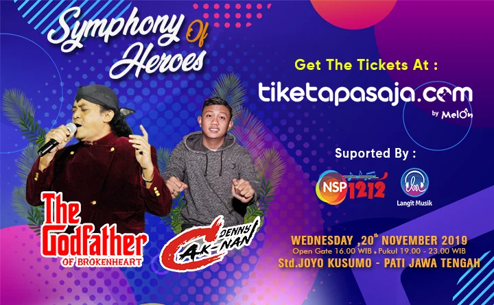 Poster Didi Kempot – Symphony of Heroes