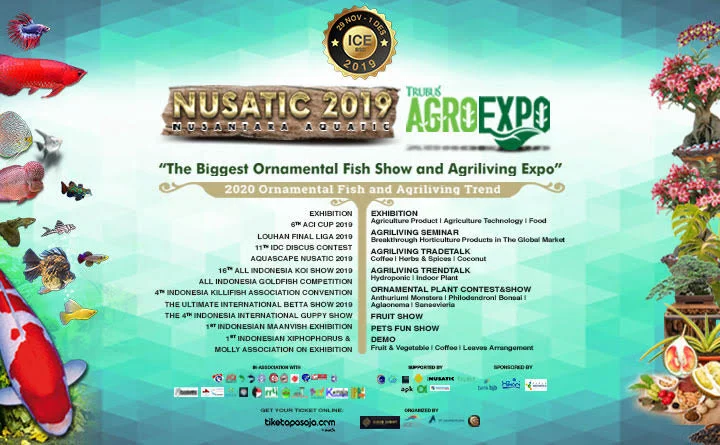 Poster Nusatic & Trubus Agro Expo 2019
