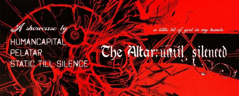 Poster THE ALTAR TILL SILENCED