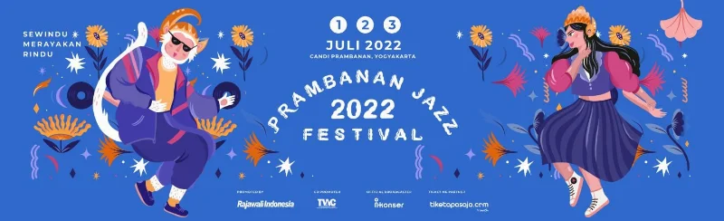 Poster PRAMBANAN JAZZ FESTIVAL #8 2022