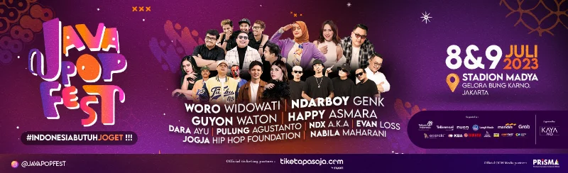 Poster JAVA POP FESTIVAL