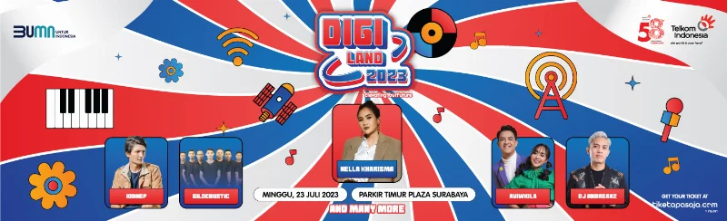Poster DIGILAND 2023 SURABAYA