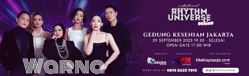 Poster RHYTHM UNIVERSE SERIES WITH WARNA