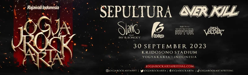 Poster JOGJAROCKARTA FESTIVAL 2023