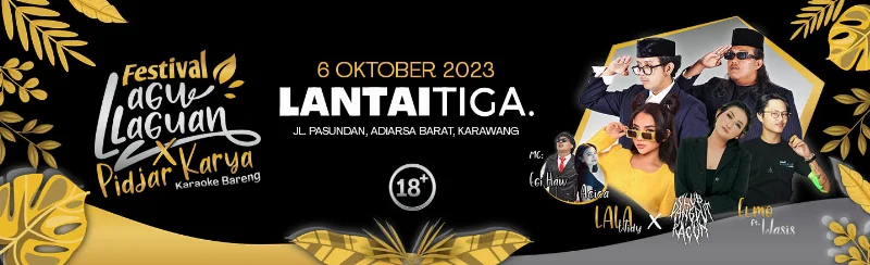 Poster LAGU-LAGUAN X PIDJAR KARYA KARAWANG