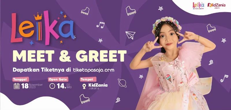 Poster MEET AND GREET LEIKA 2023