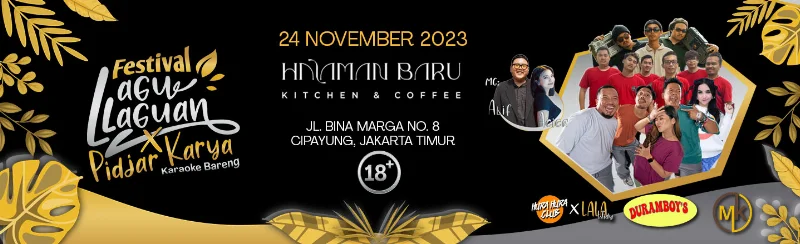 Poster LAGU-LAGUAN X PIDJAR KARYA JAKARTA TIMUR
