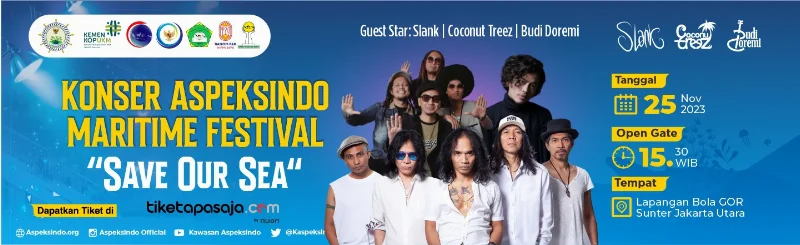 Poster ASPEKSINDO MARITIME FESTIVAL 2023