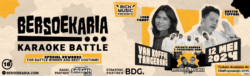 Poster Bersoekaria - Van Koffie - Tangerang