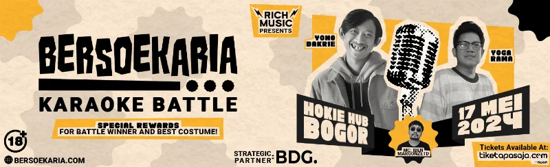 Poster Bersoekaria - Hokie Hub - Bogor