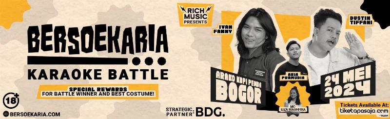 Poster Bersoekaria - Arako Kopi Pemda - BOGOR