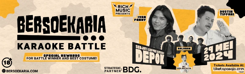Poster Bersoekaria - Sedjati Coffee and Eatery - Depok