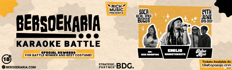 Poster Bersoekaria - Soca Social Space - Bogor