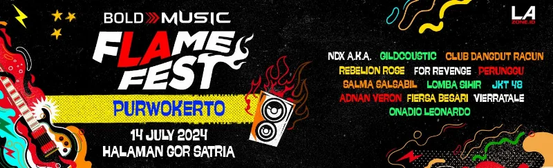 Poster Flame Fest 2024 - Purwokerto