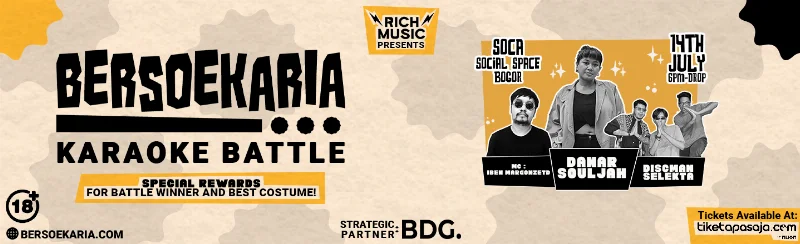 Poster Bersoekaria - Soca Social Space - Bogor