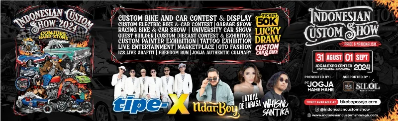 Poster INDONESIAN CUSTOM SHOW 2024