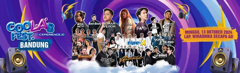 Poster CooLAb Fest 2024 - Bandung