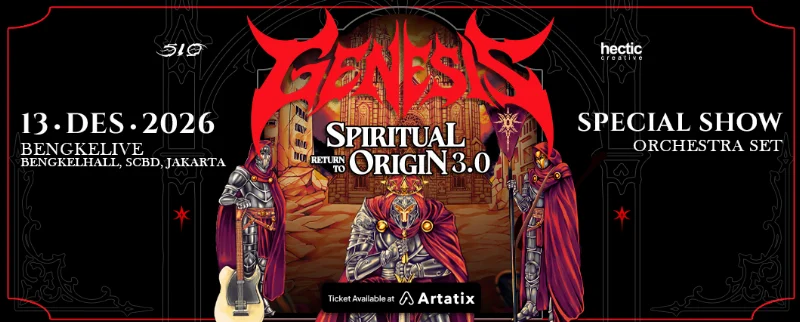 Poster 510 Genesis Spiritual Return to Origin - Jakarta (Special Show Orchestra Set)