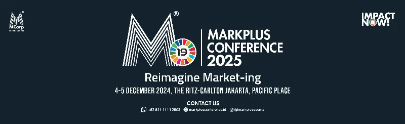 Poster MARKPLUS CONFERENCE 2025 : Reimagine Market-ing