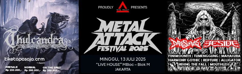 Poster METAL ATTACK FEST 2025