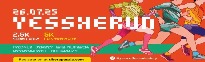 Poster YESS SHE RUN