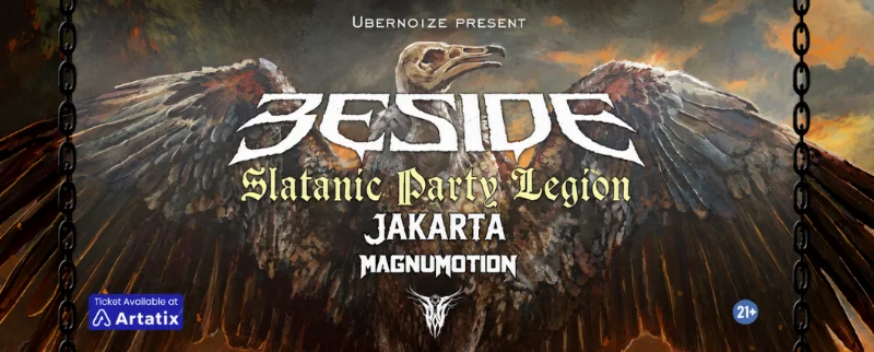 Poster Slatanic Launching Party Jakarta