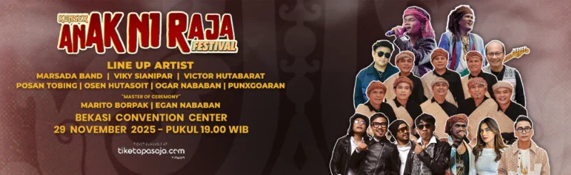 Poster KONSER ANAK NI RAJA FESTIVAL 25