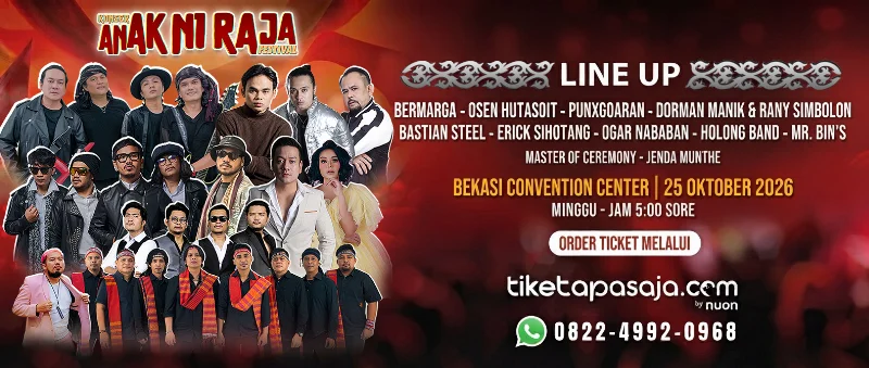 Poster Konser Anak Ni Raja Festival