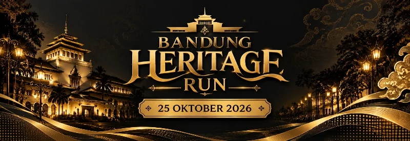 Poster BANDUNG HERITAGE RUN 2026