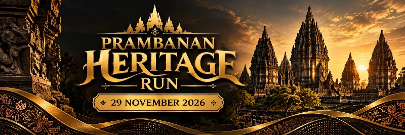 Poster PRAMBANAN HERITAGE RUN 2026