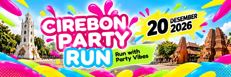 Poster CIREBON COLOR RUN PARTY 2026