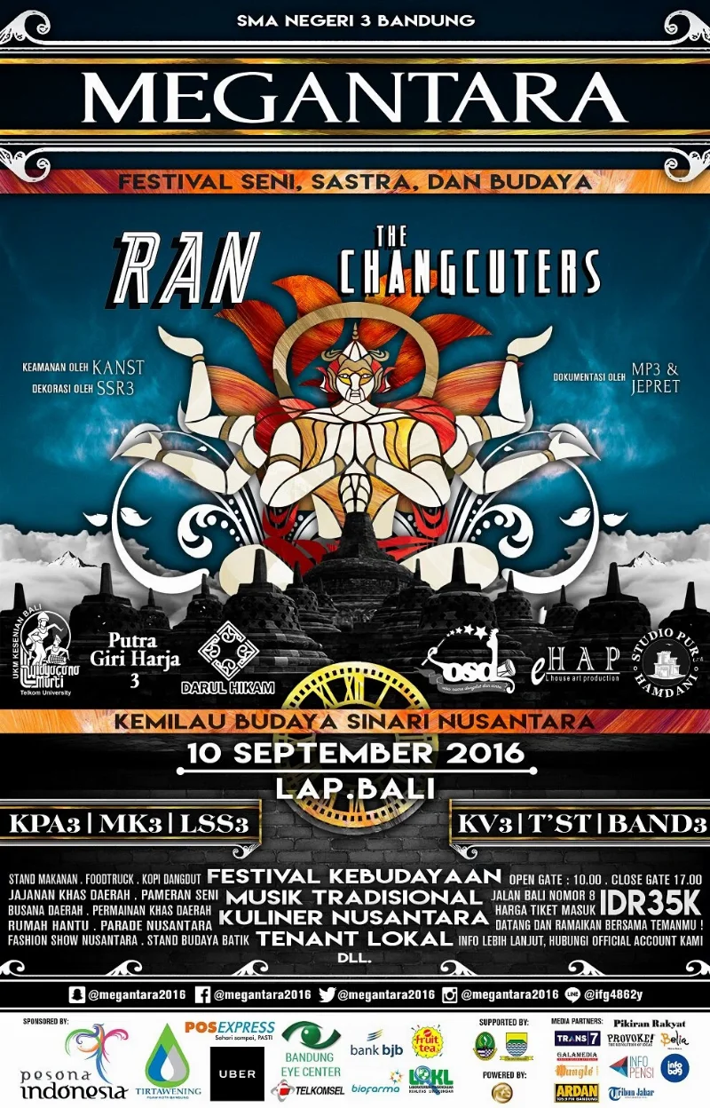 Poster SMAN 3 BANDUNG - MEGANTARA