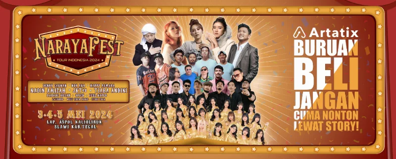Poster NARAYA FEST 2024 (Tegal)