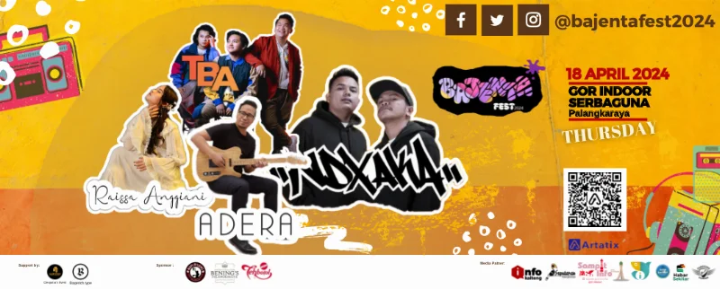 Poster Bajenta Fest 2024 Palangkaraya
