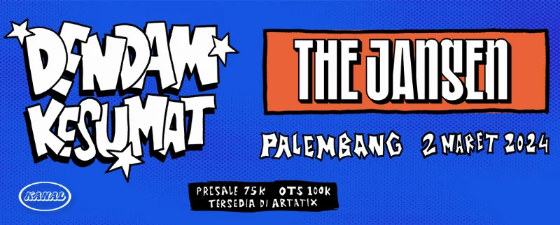 Poster Dendam Kesumat "Palembang"