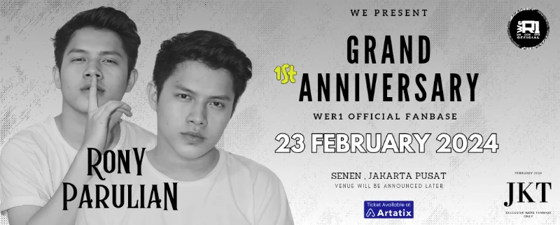 Poster Grand Anniversary 1st WeR1