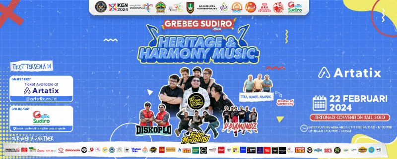 Poster GREBEG SUDIRO 2024 (HERITAGE AND HARMONY MUSIC)