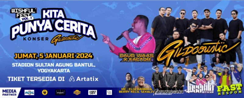 Poster Wishful Fest Vol. 01 Kita Punya Cerita