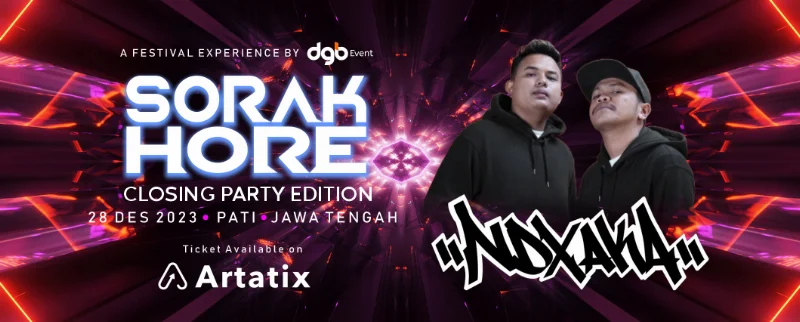 Poster SORAK HORE CLOSING PARTY EDITION